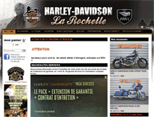 Tablet Screenshot of hd-larochelle.com